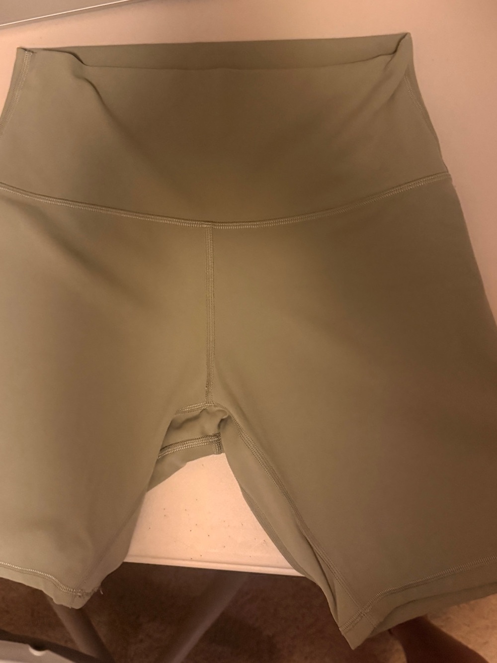 lululemon athletica High-Waist Olive Bike Shorts